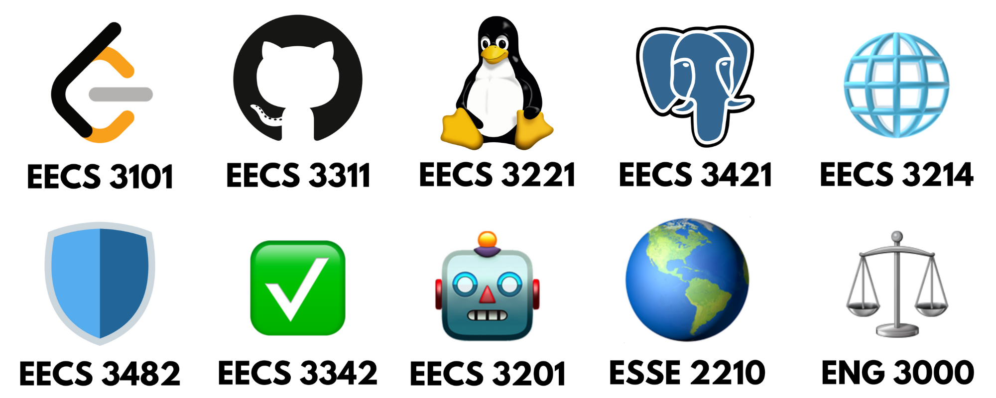 3rd year courses